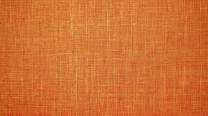 Retro orange grunge texture on rough canvas creating an artistic backdrop for creative projects and design applications.