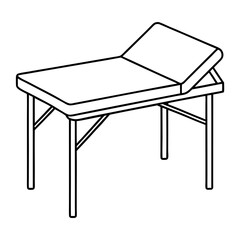 vector illustration of a table