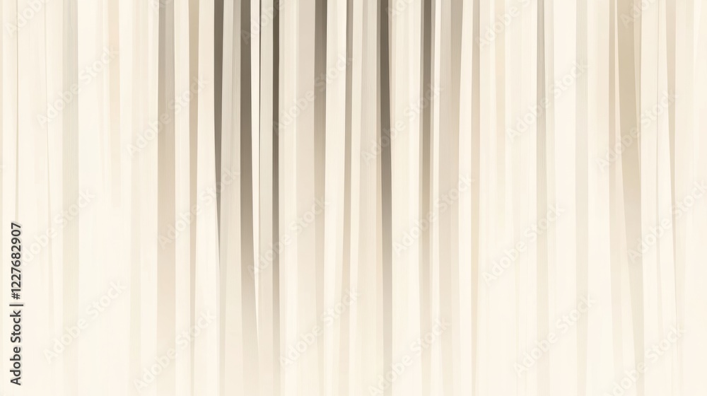 Leinwandbilder Elegant soft vertical lines create a calming abstract background suitable for various design projects. Generative AI