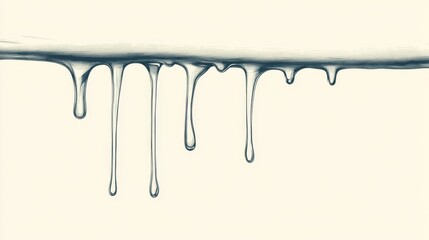 Dripping liquid, viscous fluid, seamless texture.