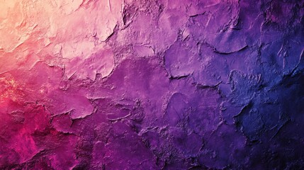 Naklejka premium A colorful wall with purple and blue paint