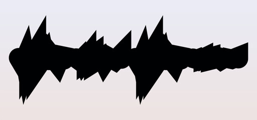 A powerful and dramatic vector illustration depicting damage and destruction, perfect for conveying themes of earthquakes, crashes, and distress