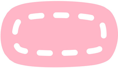 Stitch Font Minus Symbol Sign 