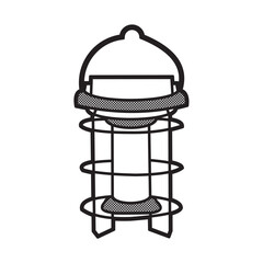 black and white images of cylindrical hanging lamps