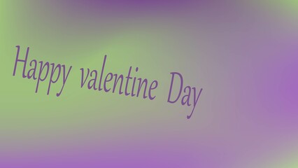 Happy  valentine  day  lit green and paper  beautiful images 