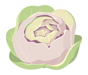Gabbage. Vector illustration isolated on white background
