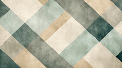 Abstract Geometric Pattern with Soft Colors and Textured Background