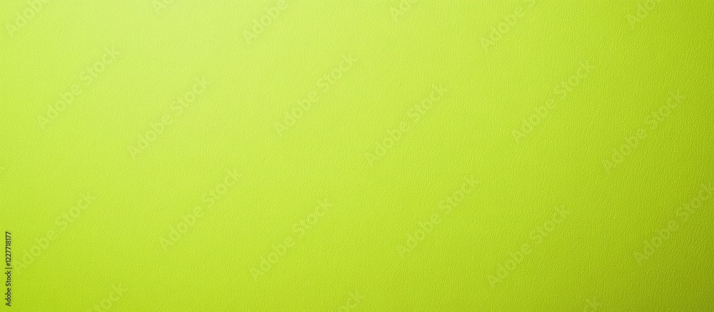 Aufkleber Fluorescent lime green textured background with smooth surface ideal for creative designs and empty space for customization.