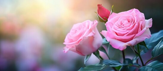 Engineers Conducting Routine Inspection of Solar Panels with Copy Space for Text in Bright Outdoor Setting