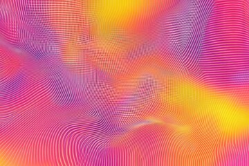 Abstract colorful wave pattern with gradients and lines