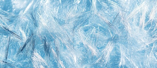 Blue metallic tinsel texture background with a shimmering effect and ample empty space for creative text or design elements