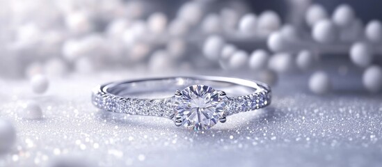 Engineer Installing Solar Panels for Renewable Energy with Space for Text