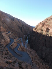 Coutryside road- Morocco 2015