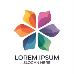 Professional Flower Logo Design Downloadable for Commercial and Personal Use