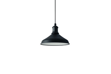 a hanging lamp isolated on a transparent background