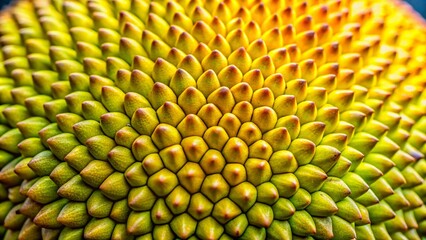 Close-up of Raw Jackfruit, High-Resolution Stock Photo, Detailed Texture, Tropical Fruit