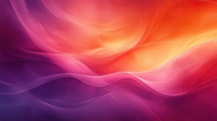 Obraz premium Abstract waves of vibrant colors blend seamlessly, creating a dynamic visual experience