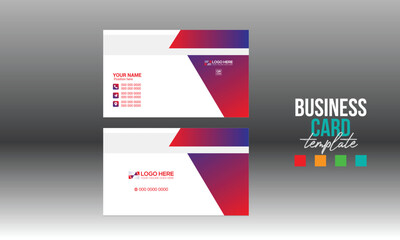 business card for corporate and any use