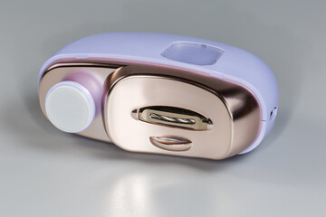 Electric battery-powered multifunctional portable automatic nail clipper