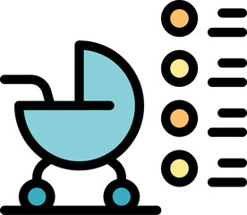 Planning for a newborn baby involves creating checklists and acquiring essential items like a stroller