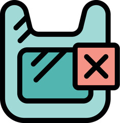 Expired food storage container with cross, indicating it's past its safe usage date