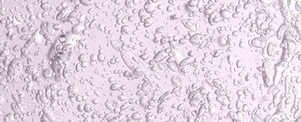 The texture of the cosmetic product. A skin serum or cleanser gel or moisturizer.