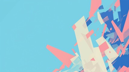 Fototapeta premium 抽象的なデザインアートの背景画像