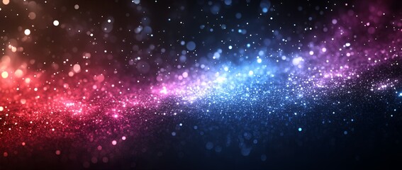 Abstract Glittering Background Pink Purple and Blue Sparkle Texture