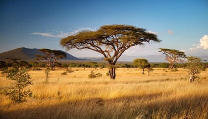 Obraz premium tree in the savannah