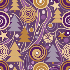 seamless floral pattern with flowers