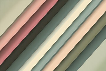 Obraz premium Colorful diagonal lines creating a modern abstract pattern on a textured background. Generative AI