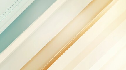 Obraz premium Abstract composition with diagonal lines in soft pastel colors created in a contemporary style. Generative AI