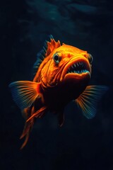 Fototapeta premium Goldfish Underwater