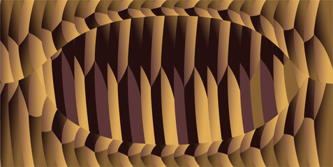 Obraz premium a composition of curved lines and brown gold gradient colors as background inspiration for graphic designs or ornaments for use in art