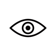 シンプルな目のアイコンセット