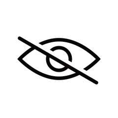 シンプルな目のアイコンセット