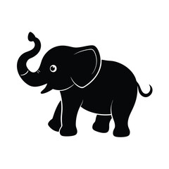 Fototapeta premium elephant cartoon illustration