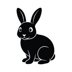 Obraz premium vector illustration of a rabbit