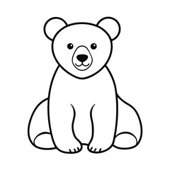 polar bear vector