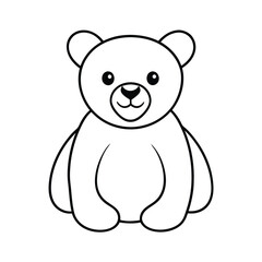 teddy bear vector illustration