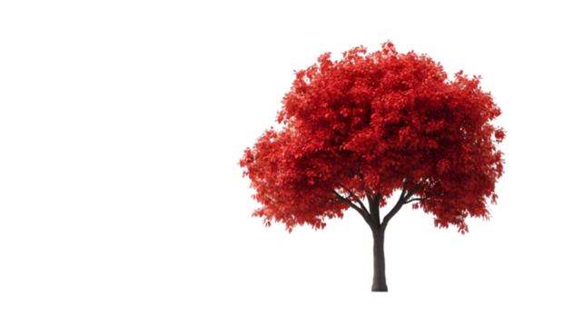 red tree png