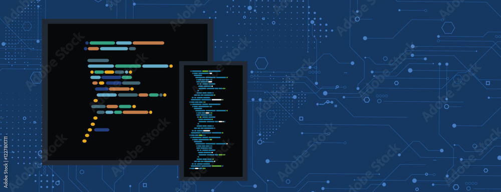 Poster Abstract patterns in the language of machines