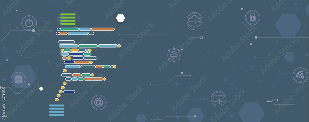 Poster Abstract patterns in the language of machines