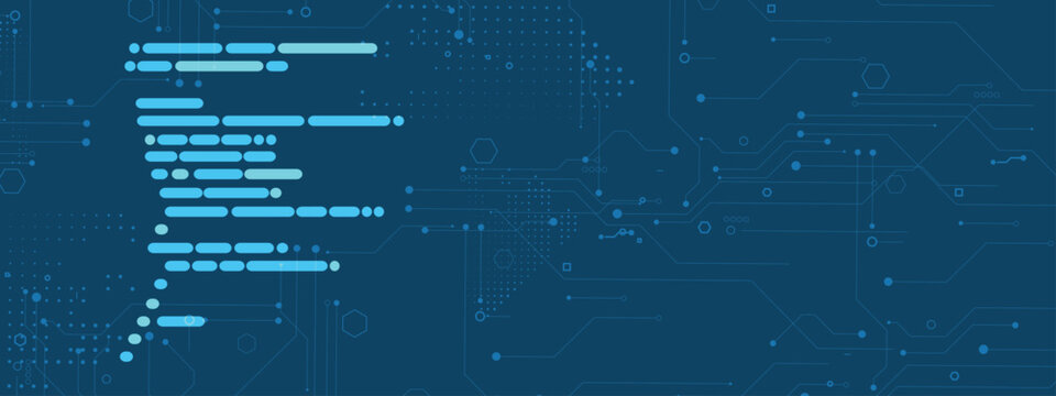 Abstract patterns in the language of machines