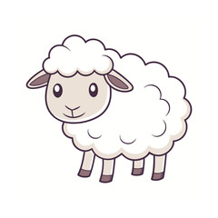 illustration of sheep