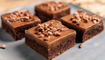 delicious cho te fudge squares with creamy texture and crunchy topping perfect for dessert lovers these treats are ideal for sharing at gatherings or enjoying at home