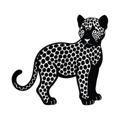 leopard vector illustration