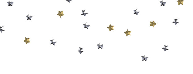 Golden Rainfall: Lose Yourself in a Mesmerizing 3D Stars Downpour