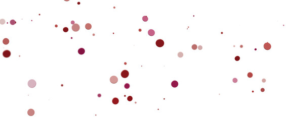 confetti png. red confetti falls from the sky.  3d