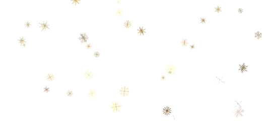 Snowflake Blizzard: Brilliant 3D Illustration Showcasing Descending Holiday Snowflakes